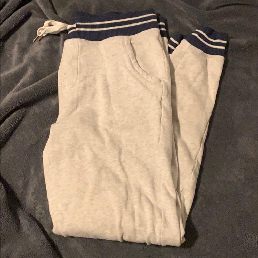 Aerie White Jogger Sweatpants